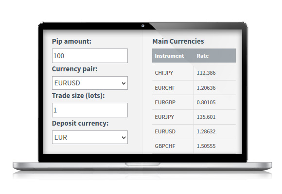 เครื่องคำนวณ Pip